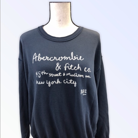 Abercrombie & Fitch Tops - Abercrombie & Fitch Crewneck Sweatshirt Size Small